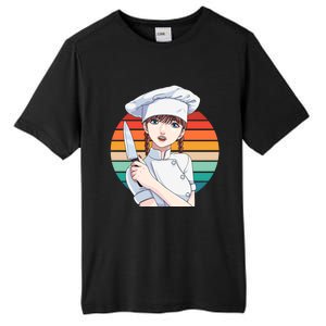 Female Cook Culinary Kitchen Chef Cooking Gourmet Gift Tall Fusion ChromaSoft Performance T-Shirt