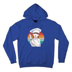 Female Cook Culinary Kitchen Chef Cooking Gourmet Gift Tall Hoodie