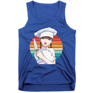 Female Cook Culinary Kitchen Chef Cooking Gourmet Gift Tank Top