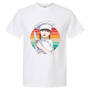 Female Cook Culinary Kitchen Chef Cooking Gourmet Gift Garment-Dyed Heavyweight T-Shirt