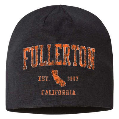 Fullerton California Ca Vintage Sustainable Beanie