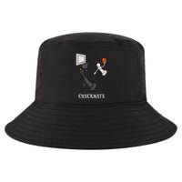 Funny Checkmate Chess Basketball Game Board King Pawn Piece Cool Comfort Performance Bucket Hat