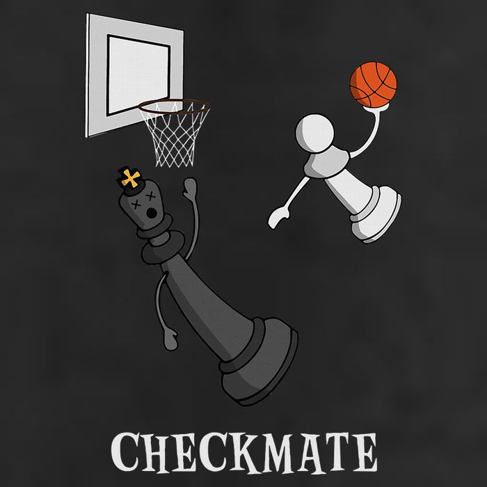 Funny Checkmate Chess Basketball Game Board King Pawn Piece Cool Comfort Performance Bucket Hat
