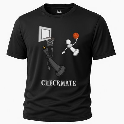Funny Checkmate Chess Basketball Game Board King Pawn Piece Performance Shirt