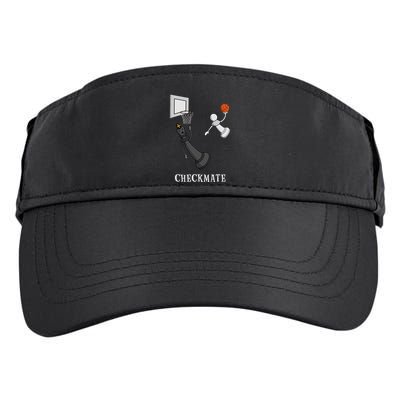 Funny Checkmate Chess Basketball Game Board King Pawn Piece Adult Drive Performance Visor