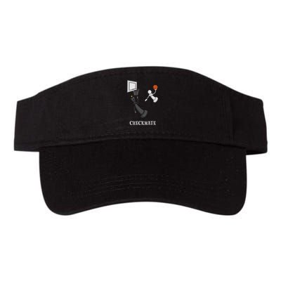 Funny Checkmate Chess Basketball Game Board King Pawn Piece Visor