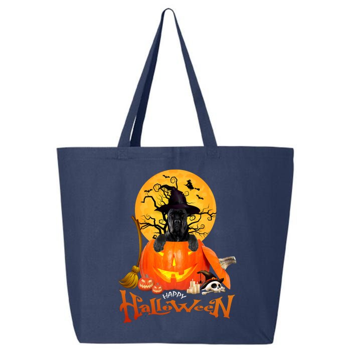 Funny Cane Corso Dog Spooky Halloween 25L Jumbo Tote