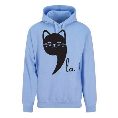 Funny Cat Comma La Kamala Harris For President 2024 Election Unisex Surf Hoodie