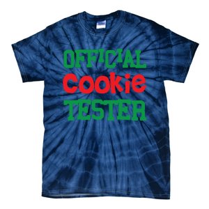 Funny Christmas Cookie Tester Tie-Dye T-Shirt