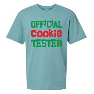 Funny Christmas Cookie Tester Sueded Cloud Jersey T-Shirt