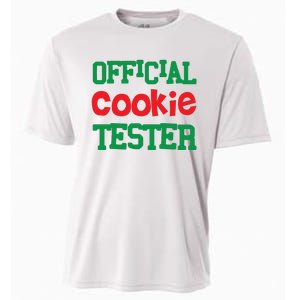 Funny Christmas Cookie Tester Cooling Performance Crew T-Shirt