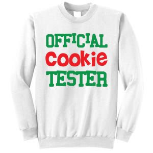 Funny Christmas Cookie Tester Sweatshirt