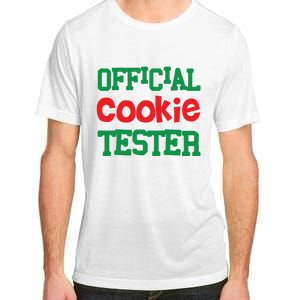 Funny Christmas Cookie Tester Adult ChromaSoft Performance T-Shirt