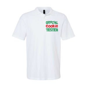 Funny Christmas Cookie Tester Softstyle Adult Sport Polo