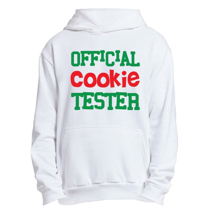 Funny Christmas Cookie Tester Urban Pullover Hoodie