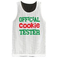 Funny Christmas Cookie Tester Mesh Reversible Basketball Jersey Tank