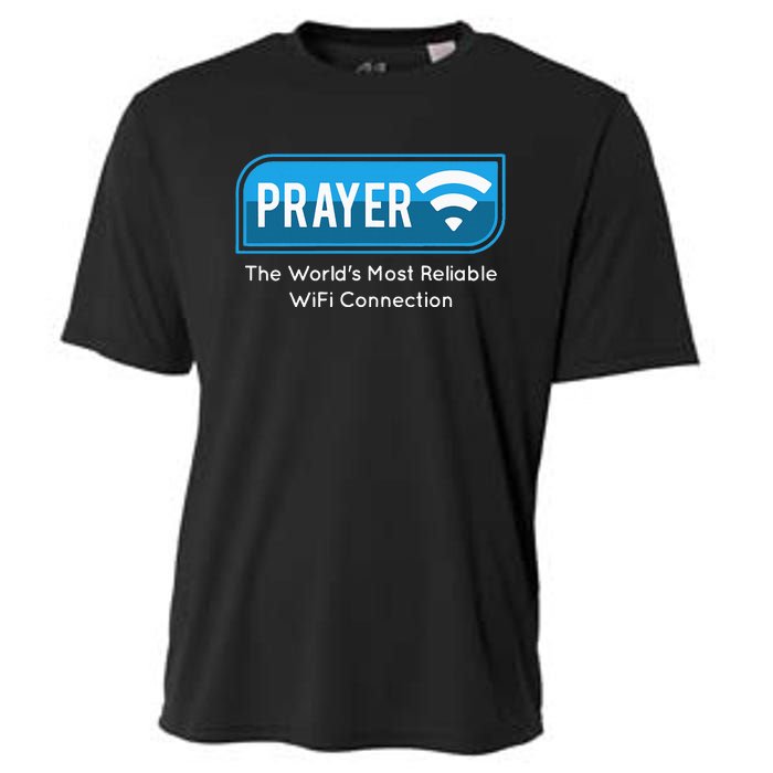 Funny Christian Catholic Gift Prayer Faith Pastor Cooling Performance Crew T-Shirt