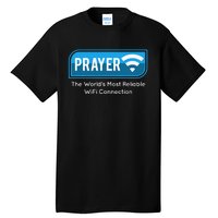 Funny Christian Catholic Gift Prayer Faith Pastor Tall T-Shirt