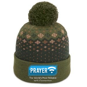 Funny Christian Catholic Gift Prayer Faith Pastor The Baniff Cuffed Pom Beanie