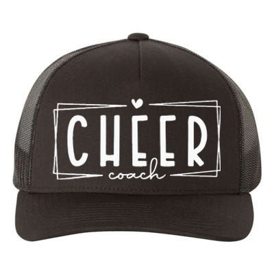 Funny Cheer Coach Cute Cheer Leader Happy Game Day Classic Yupoong Adult 5-Panel Trucker Hat