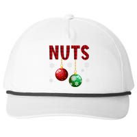 Funny Christmas Couples Chest Nuts Snapback Five-Panel Rope Hat