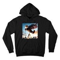 Funny Childless Cat Ladies For Harris 2024 Hoodie