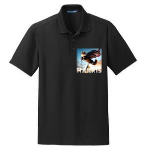 Funny Childless Cat Ladies For Harris 2024 Dry Zone Grid Polo