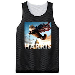 Funny Childless Cat Ladies For Harris 2024 Mesh Reversible Basketball Jersey Tank