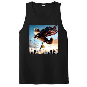 Funny Childless Cat Ladies For Harris 2024 PosiCharge Competitor Tank