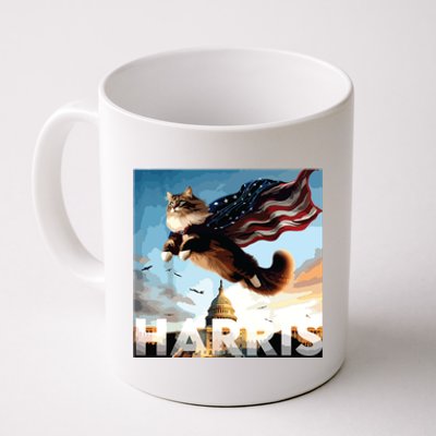 Funny Childless Cat Ladies For Harris 2024 Coffee Mug