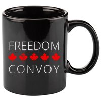 Freedom Convoy Canadian Trucker 11oz C Handle Ceramic Mug