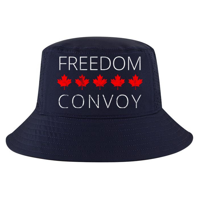 Freedom Convoy Canadian Trucker Cool Comfort Performance Bucket Hat