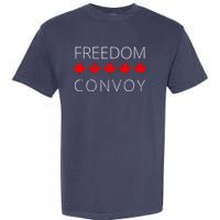 Freedom Convoy Canadian Trucker Garment-Dyed Heavyweight T-Shirt