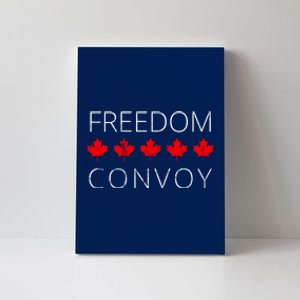 Freedom Convoy Canadian Trucker Canvas