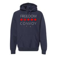 Freedom Convoy Canadian Trucker Premium Hoodie