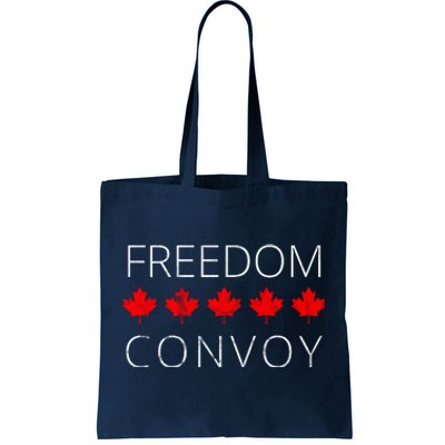 Freedom Convoy Canadian Trucker Tote Bag