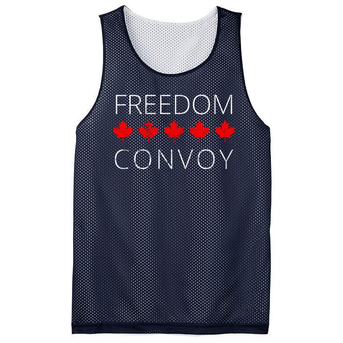 Freedom Convoy Canadian Trucker Mesh Reversible Basketball Jersey Tank