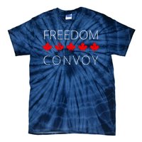 Freedom Convoy Canadian Trucker Tie-Dye T-Shirt