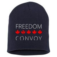 Freedom Convoy Canadian Trucker Short Acrylic Beanie