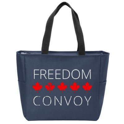 Freedom Convoy Canadian Trucker Zip Tote Bag