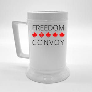 Freedom Convoy Canadian Trucker Beer Stein