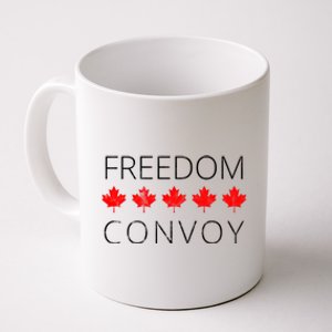 Freedom Convoy Canadian Trucker Coffee Mug