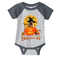 Funny Chow Chow Dog Spooky Halloween Infant Baby Jersey Bodysuit