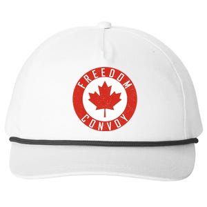 Freedom Convoy Canadian Truckers Canada Leaf Snapback Five-Panel Rope Hat