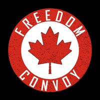 Freedom Convoy Canadian Truckers Canada Leaf Zip Tote Bag