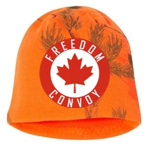 Freedom Convoy Canadian Truckers Canada Leaf Kati - Camo Knit Beanie