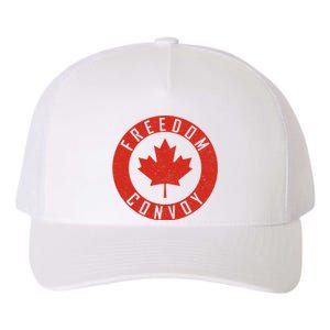 Freedom Convoy Canadian Truckers Canada Leaf Yupoong Adult 5-Panel Trucker Hat