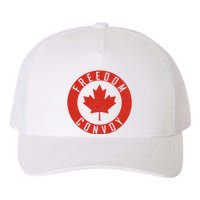 Freedom Convoy Canadian Truckers Canada Leaf Yupoong Adult 5-Panel Trucker Hat