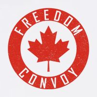 Freedom Convoy Canadian Truckers Canada Leaf Ladies Essential Flowy Tank