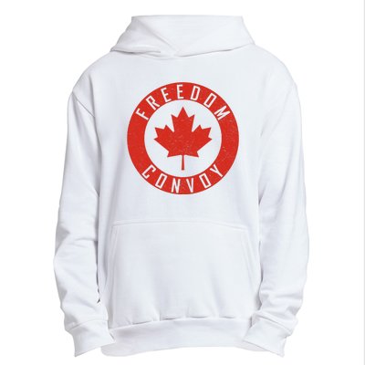 Freedom Convoy Canadian Truckers Canada Leaf Urban Pullover Hoodie